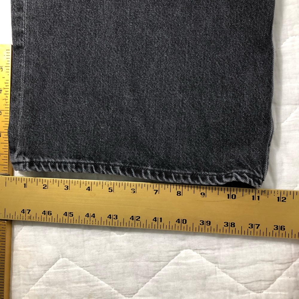 Agolde LA Jeans Women’s Size 31 Black Cargo Wide Leg High Rise - Picture 12 of 12
